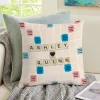 SCRABBLE® Couple Throw Pillow