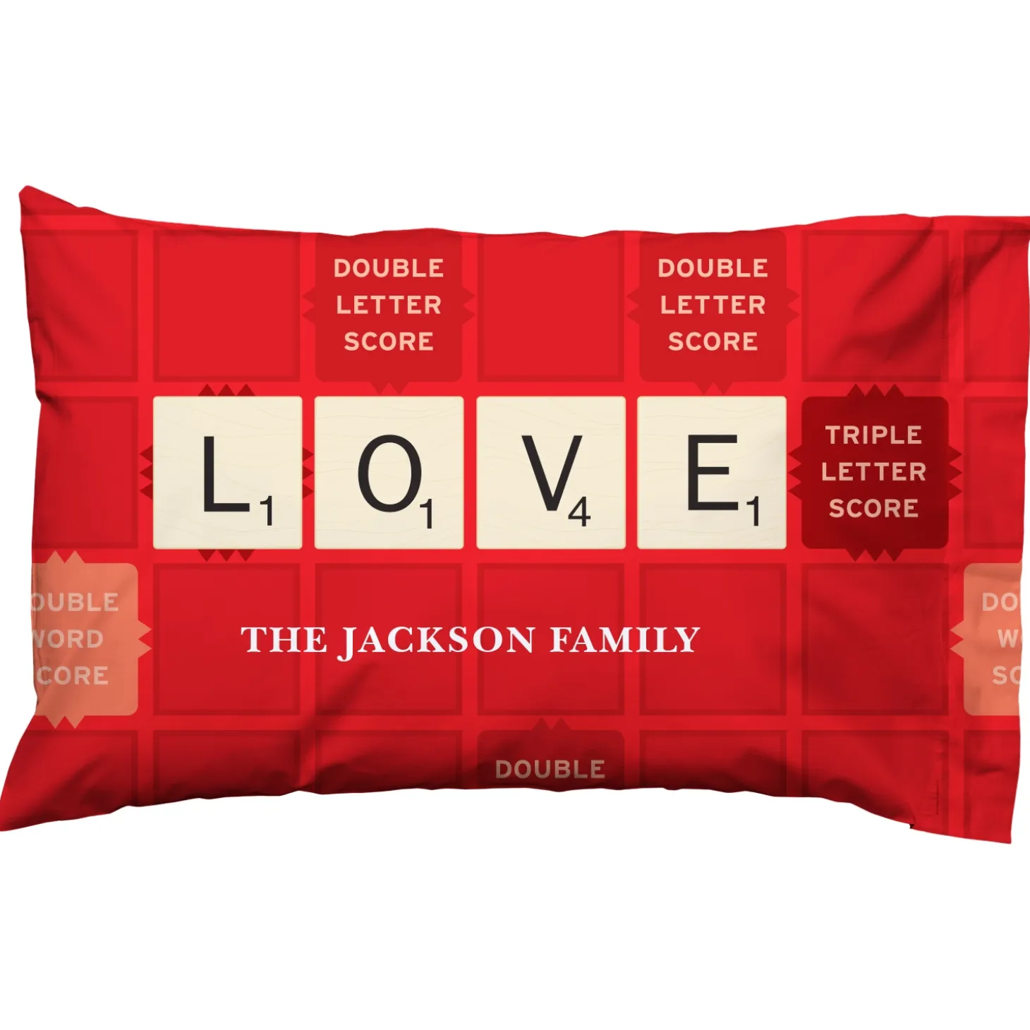 Scrabble® Lots of Love Pillow Case