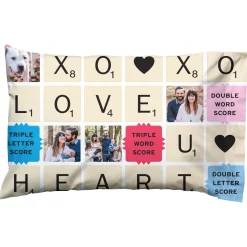 Scrabble® Love You Pillow Case