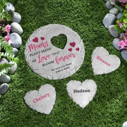 Seeds of Love Heart Garden Stone