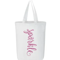 She Sparkles Tote Bag