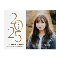 Shining Year Graduation Photo Wood Block