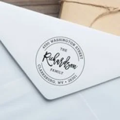 Signature Seal Self-Inking Stamp
