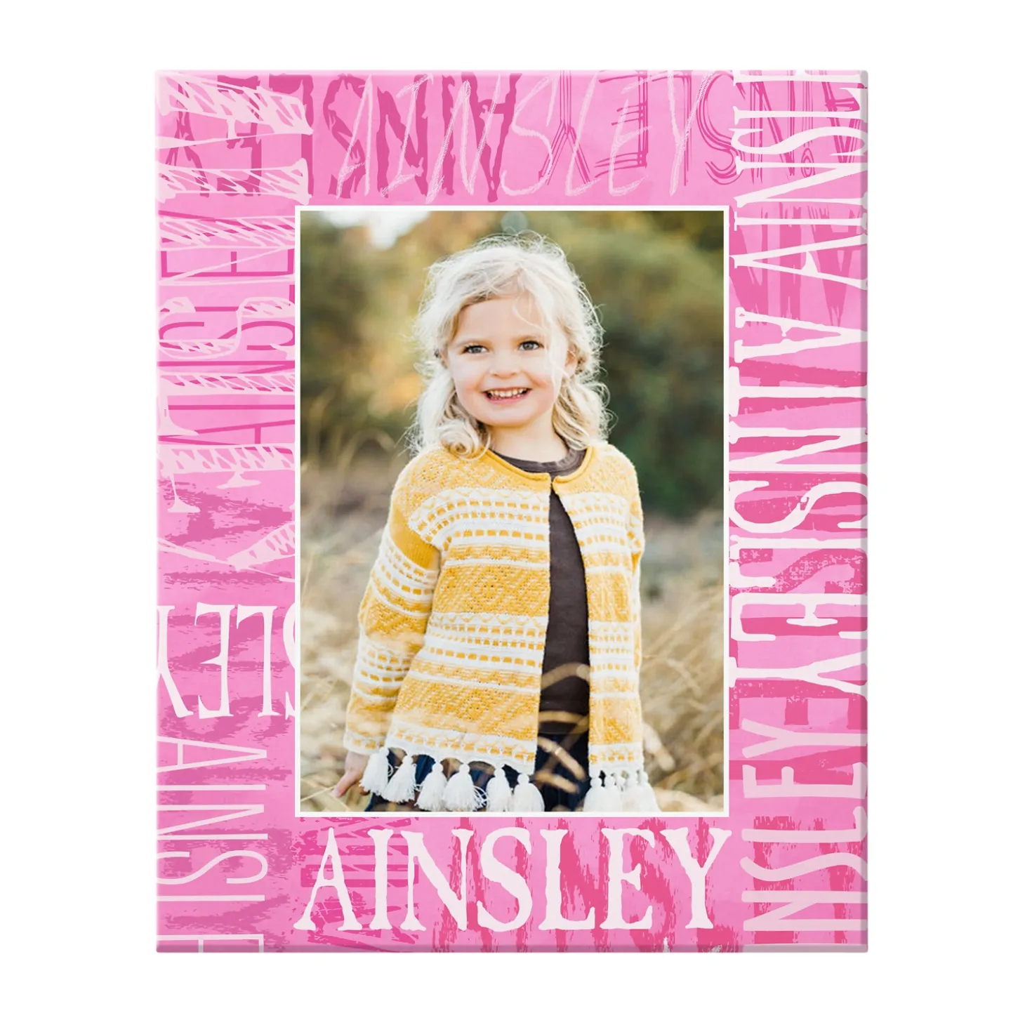 Signature Style Border Photo Canvas