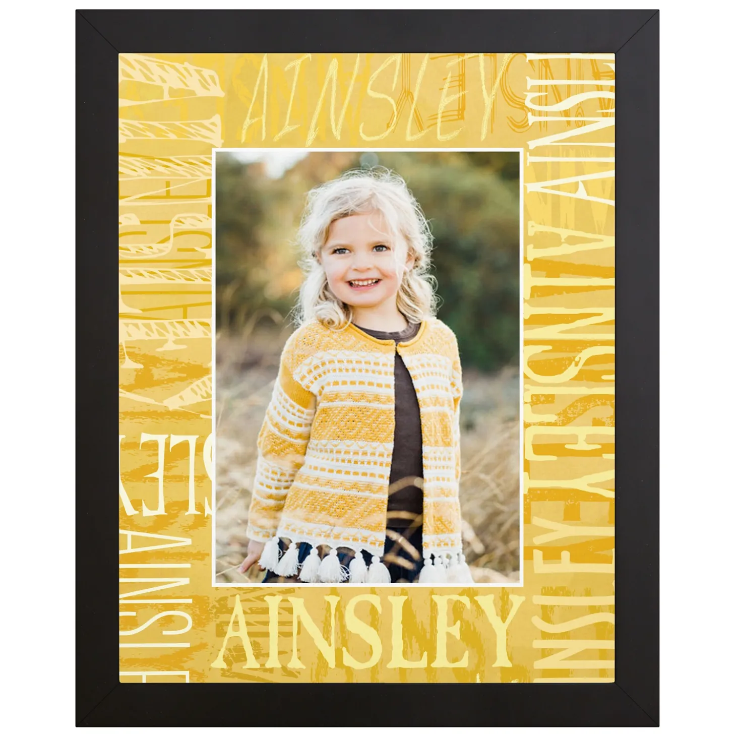 Signature Style Border Photo Canvas