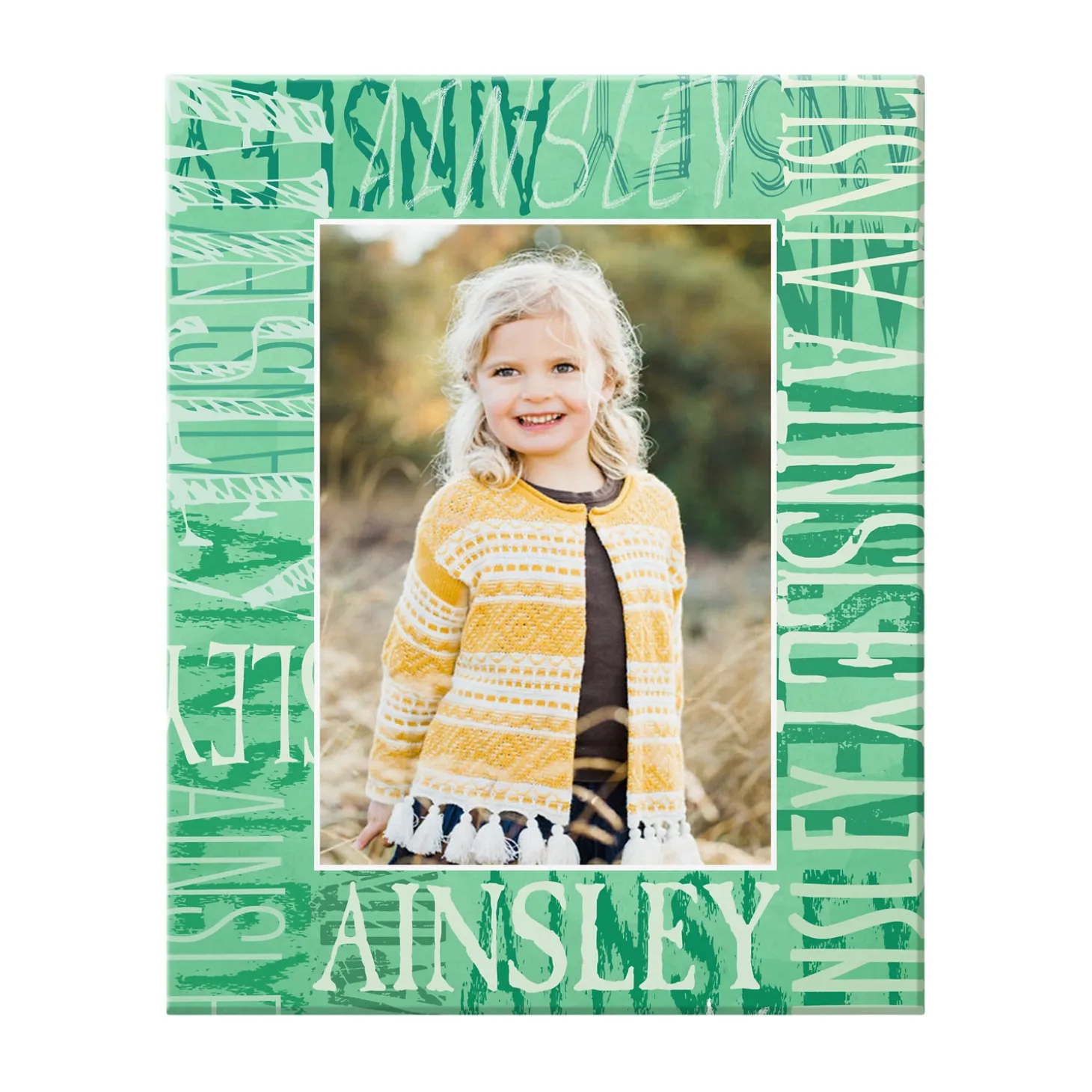 Signature Style Border Photo Canvas