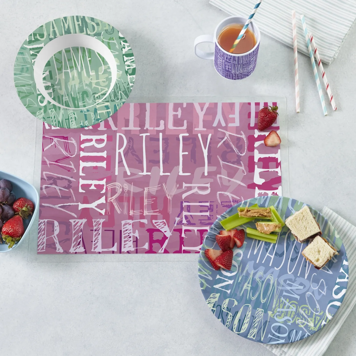 Signature Style Personalized Tableware