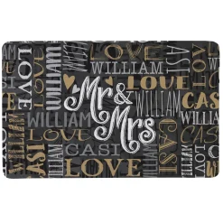 Signature Style Wedding Couple Doormats