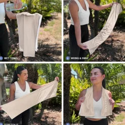 Simple Name Cooling Towel