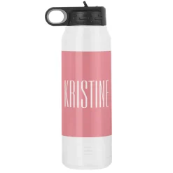 Simple Name Water Bottle