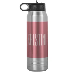 Simple Name Water Bottle