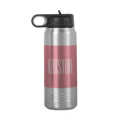 Simple Name Water Bottle