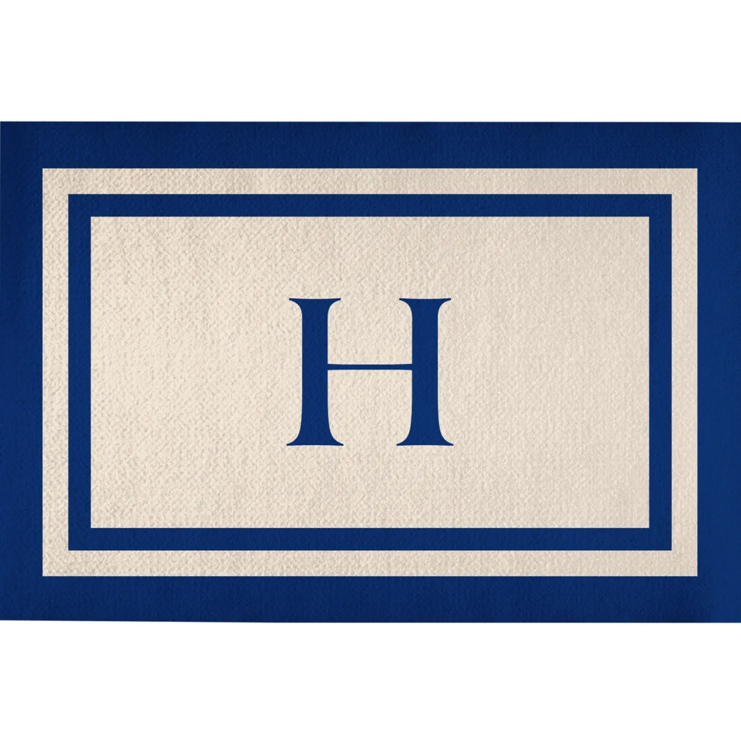 Single Initial Doormat