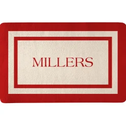 Single Name Doormat