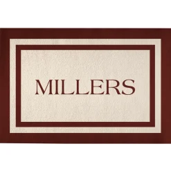 Single Name Doormat