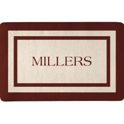 Single Name Doormat