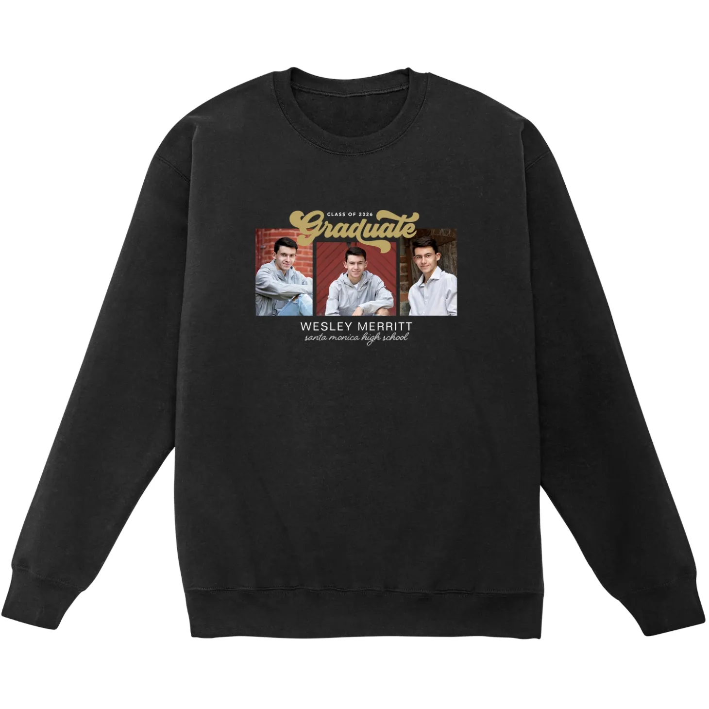 Snapshots of Success Graduation Photo Sweatshirt