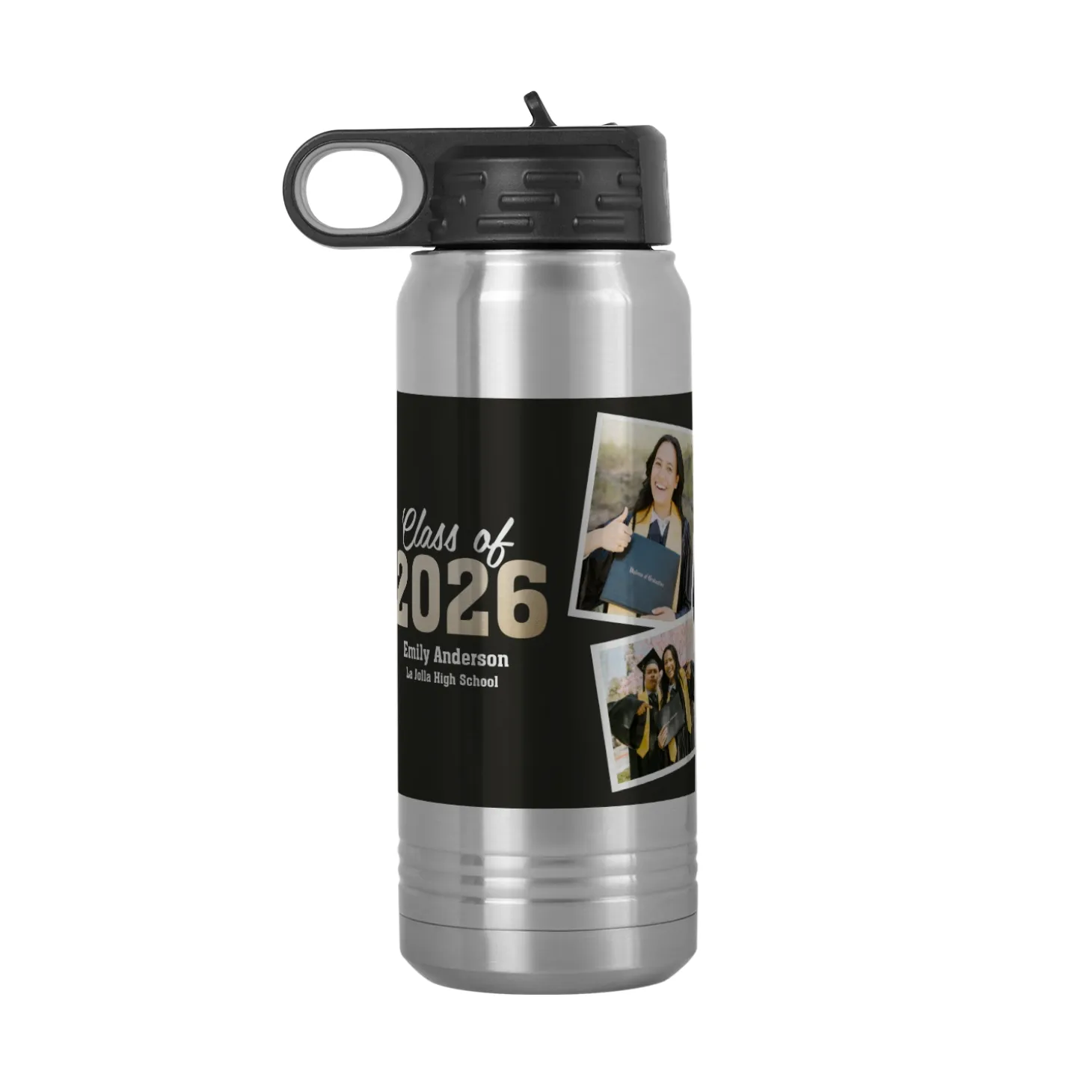 Snapshot Year Stainless Steel Water Bottle