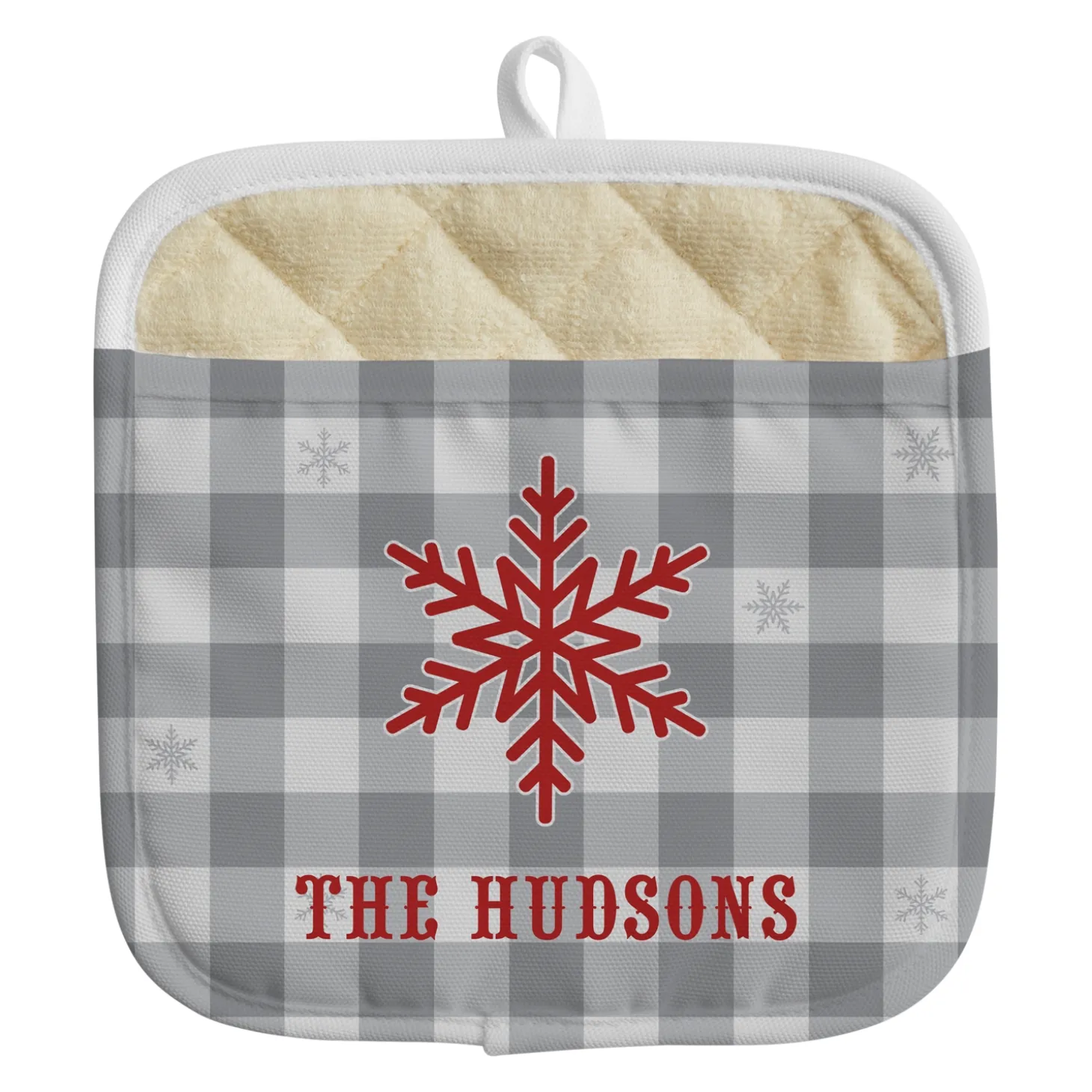 Snowflake Wishes Pot Holder