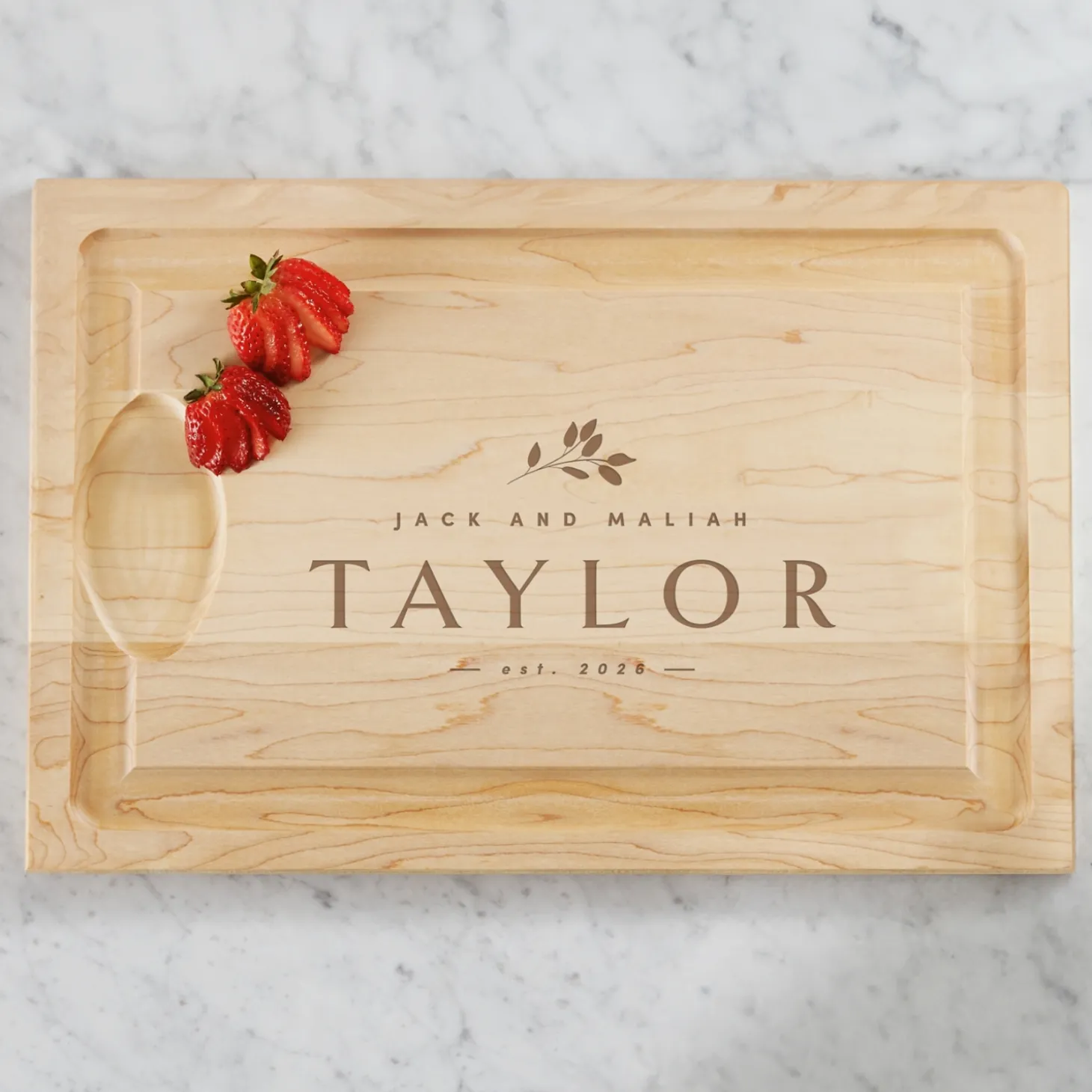 Sophisticated Couple Cutting Board