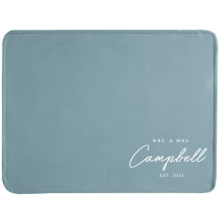 Sophisticated Couple Plush Blanket