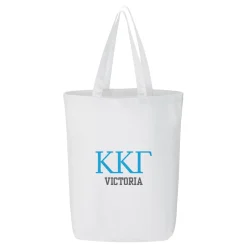 Sorority Greek Letters Tote Bag