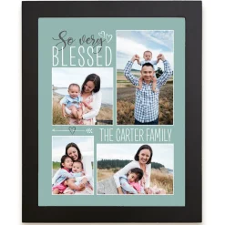 So Very Blessed Photo Framed Print