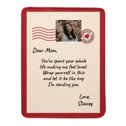 Special Delivery Photo Plush Blanket