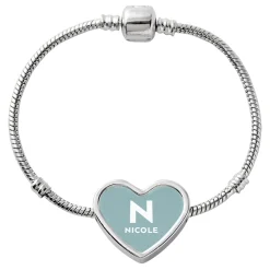 Specialty Style Heart Charm Bracelet