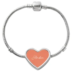 Specialty Style Heart Charm Bracelet