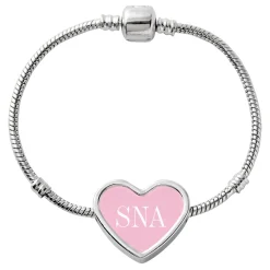 Specialty Style Heart Charm Bracelet