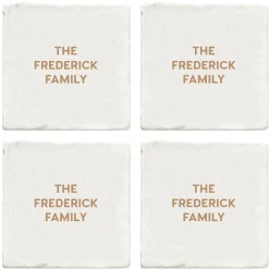 Specialty Style Marble Coasters