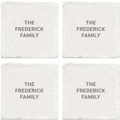 Specialty Style Marble Coasters