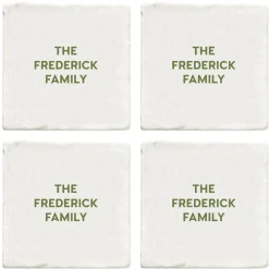 Specialty Style Marble Coasters
