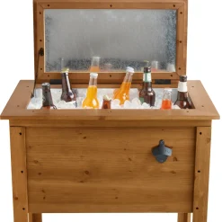 Specialty Style Wooden Beverage Cooler