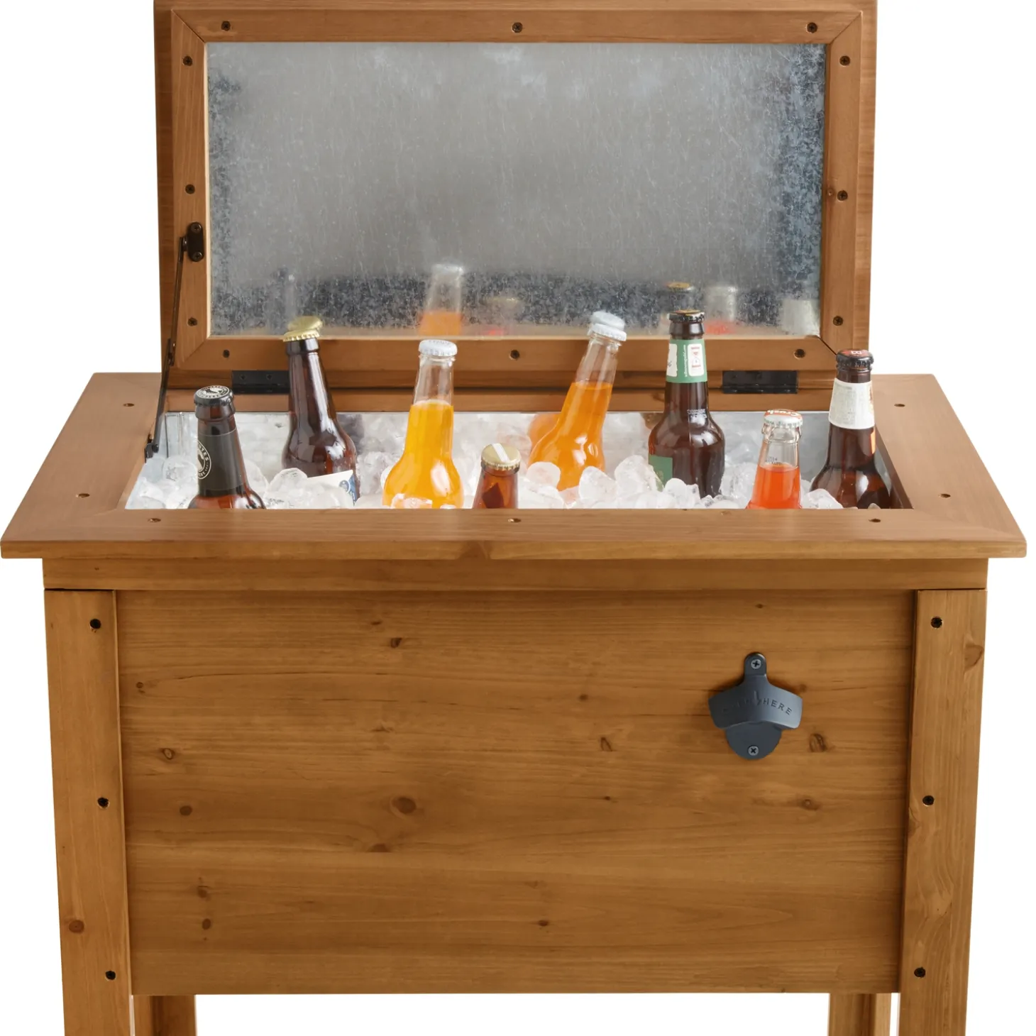 Specialty Style Wooden Beverage Cooler