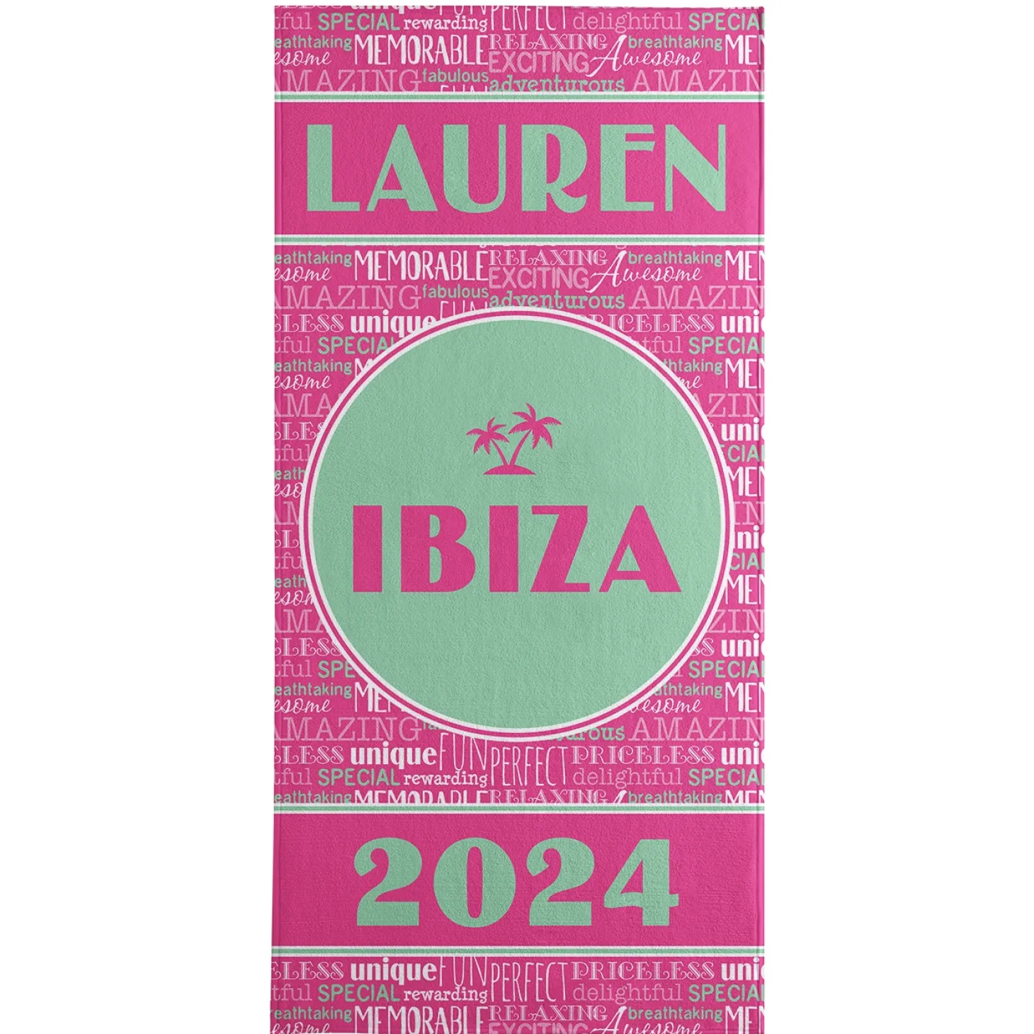Splash of Memories Beach Towel