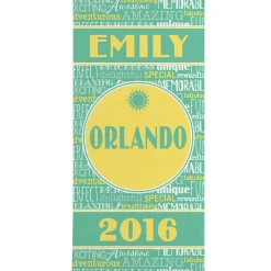 Splash of Memories Beach Towel