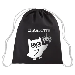 Spooky Cuties Glow-in-the-Dark Drawstring Bag