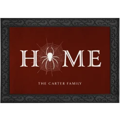 Spooky Spiderweb Home Doormat