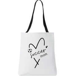Sports Heart Tote Bag