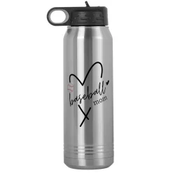 Sports Heart Water Bottle