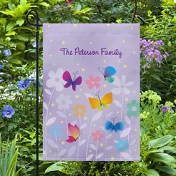 Spring Butterflies Garden Flag