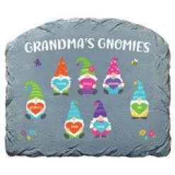 Springtime Gnomes Garden Stone