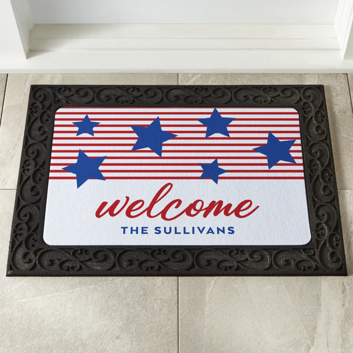 Star Spangled Doormat