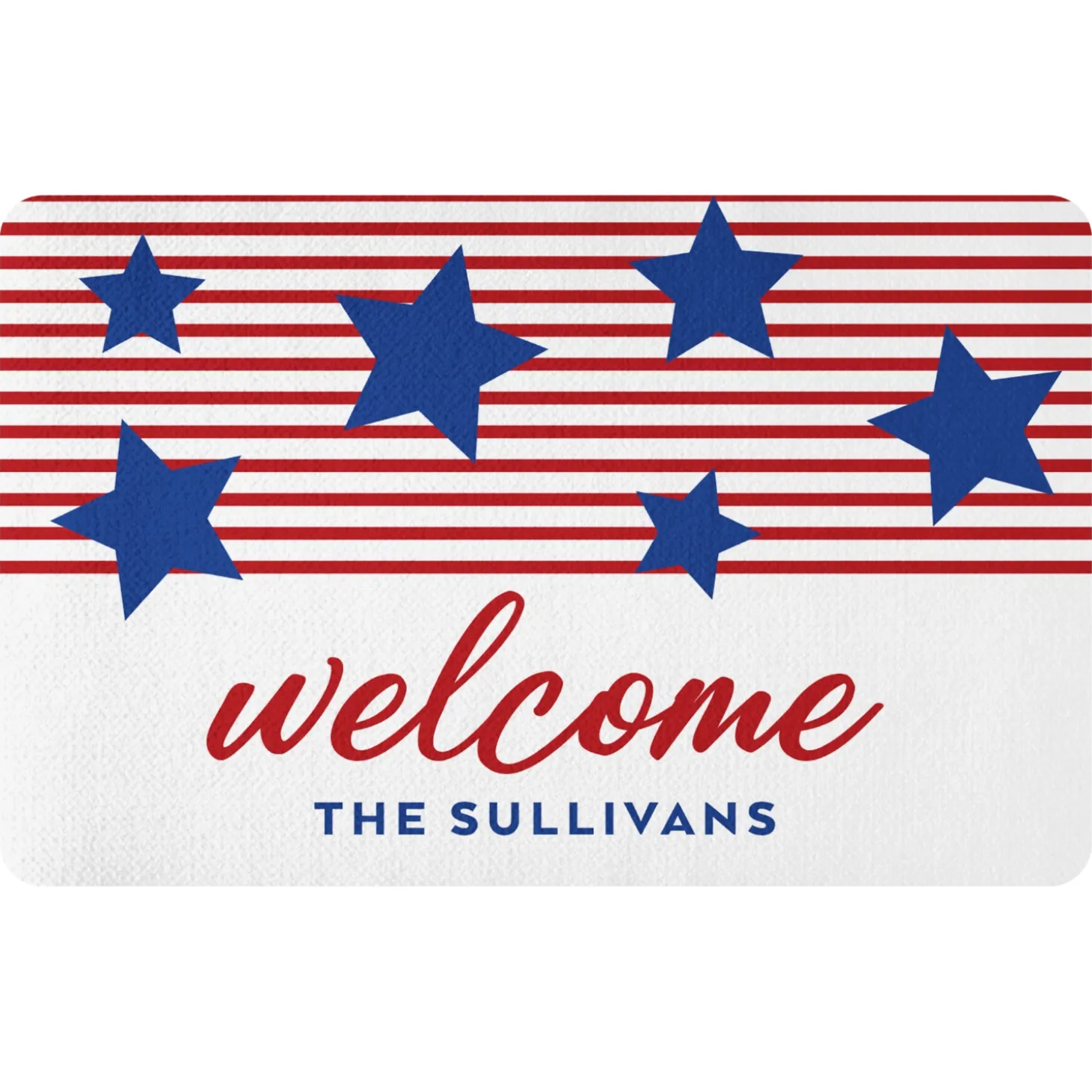 Star Spangled Doormat