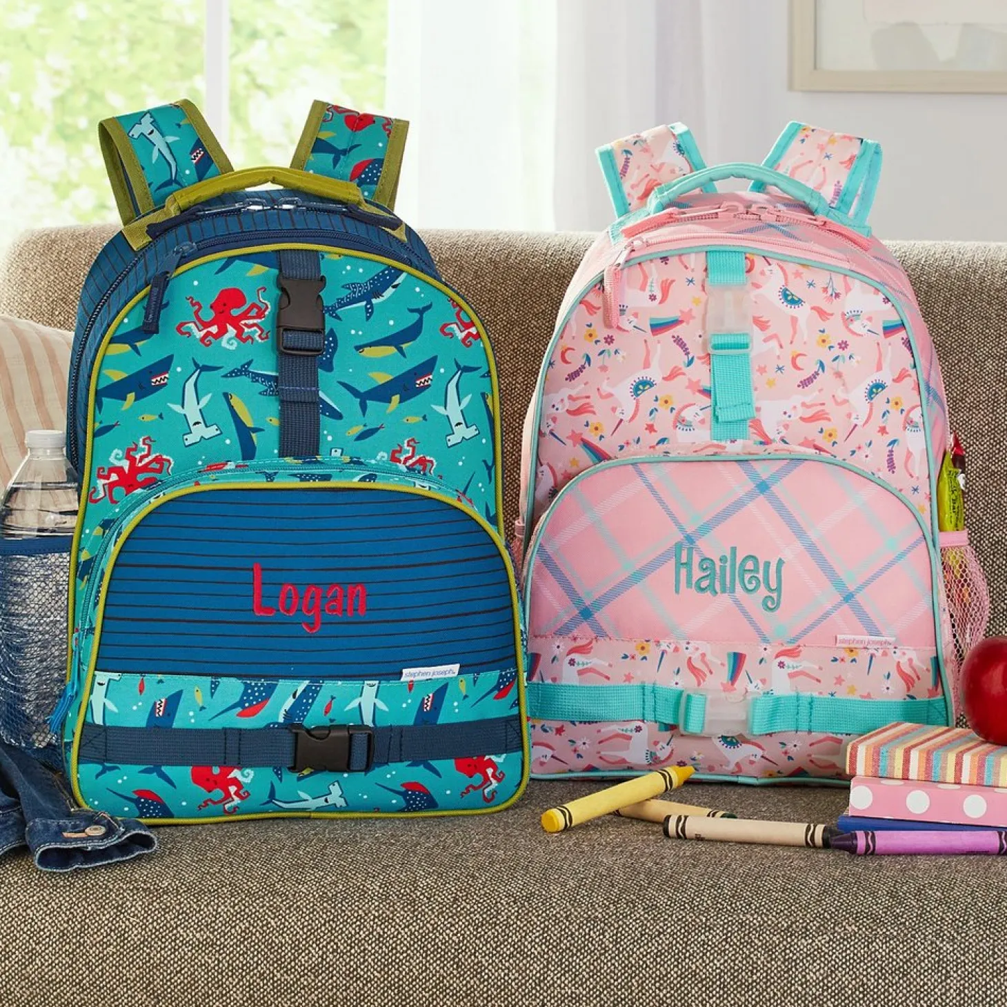 Stephen Joseph Personalized Printed Backpack Collection