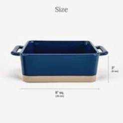 Stoneware Square Baker