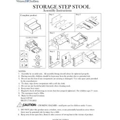 Storage Step Stool