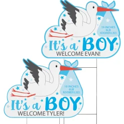 Stork Baby Yard Sign